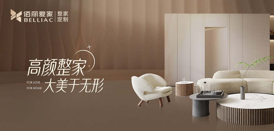 高颜整家，大美于无形 -佰丽爱家全屋定制