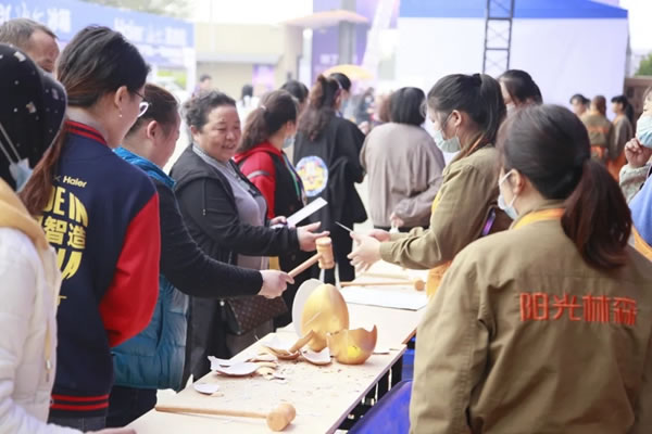 阳光林森全屋定制：11·8火力全开飙工厂完美谢幕