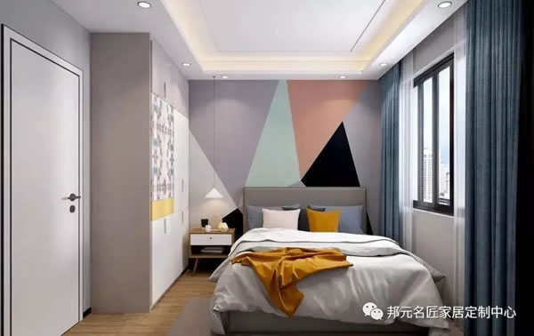 邦元名匠125㎡三室的简约装修设计