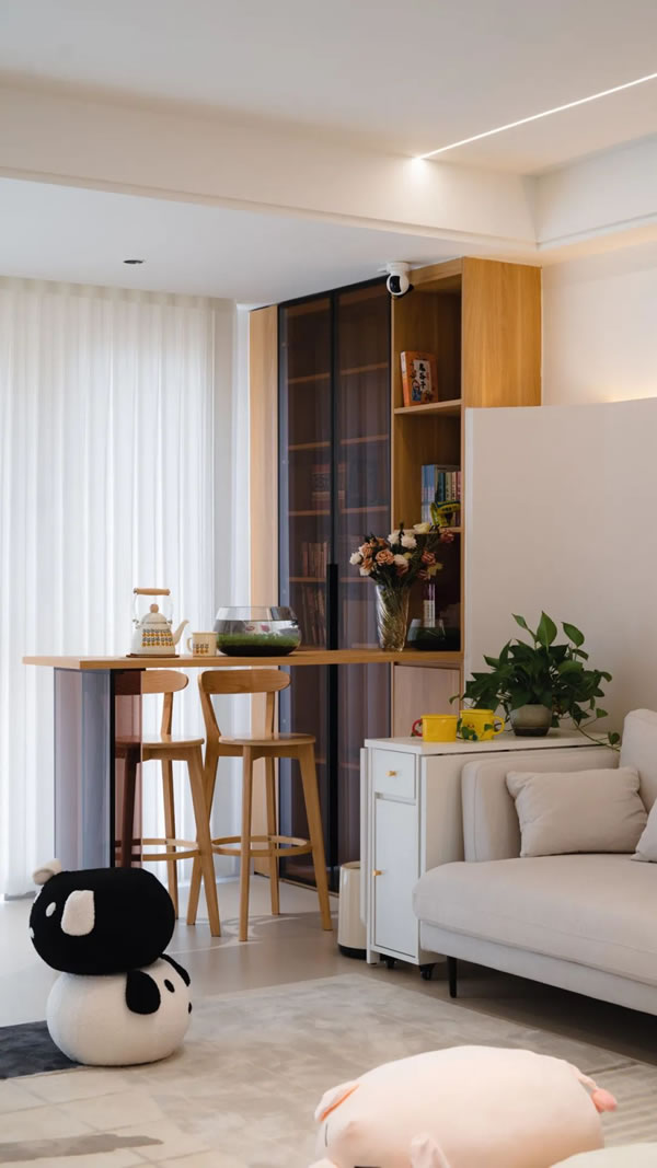 兔宝宝全屋定制|阳台大变身，实用优雅兼具的多功能新领地